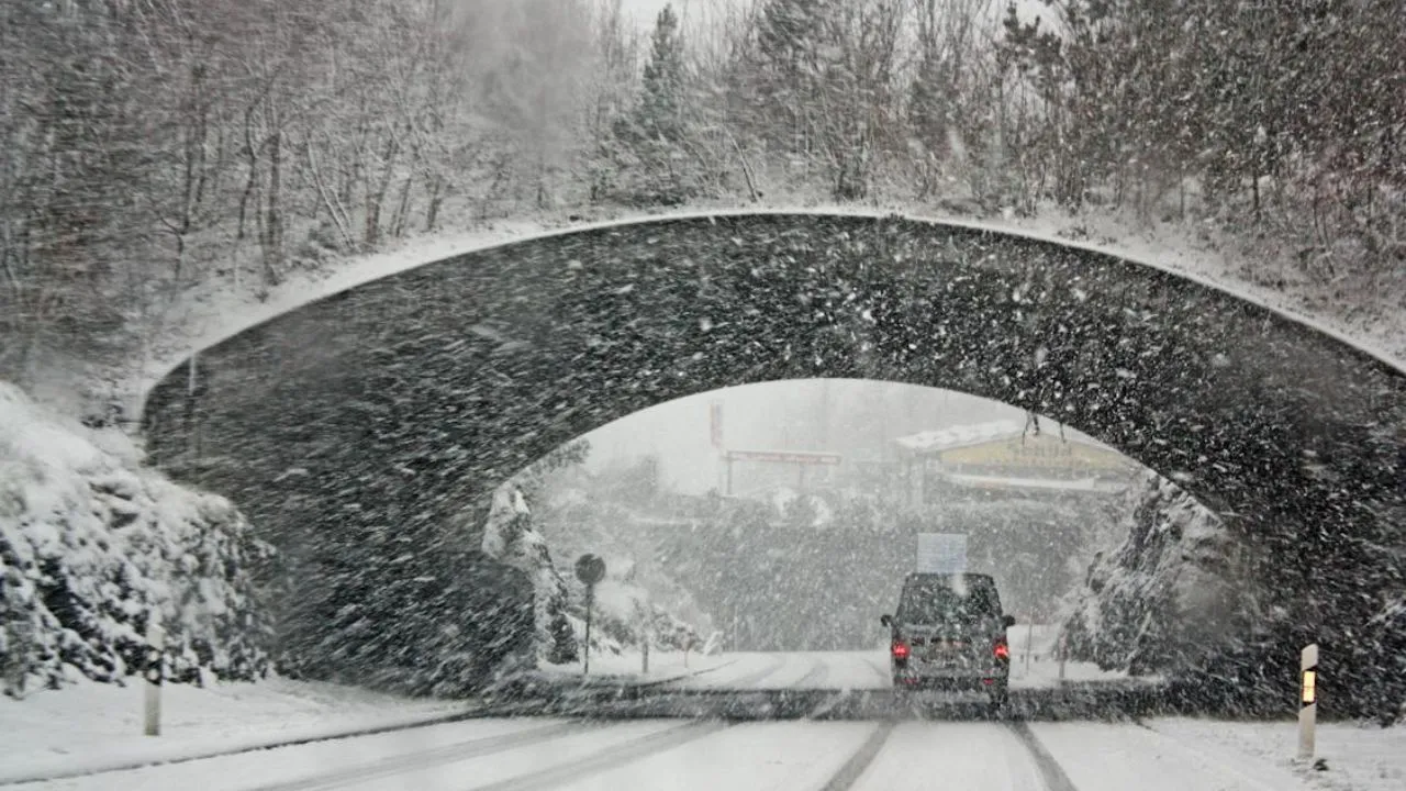Tips for driving in snow fall