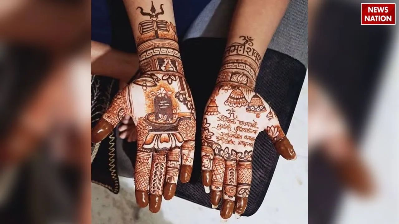 Mahashivratri Mehndi design 8 