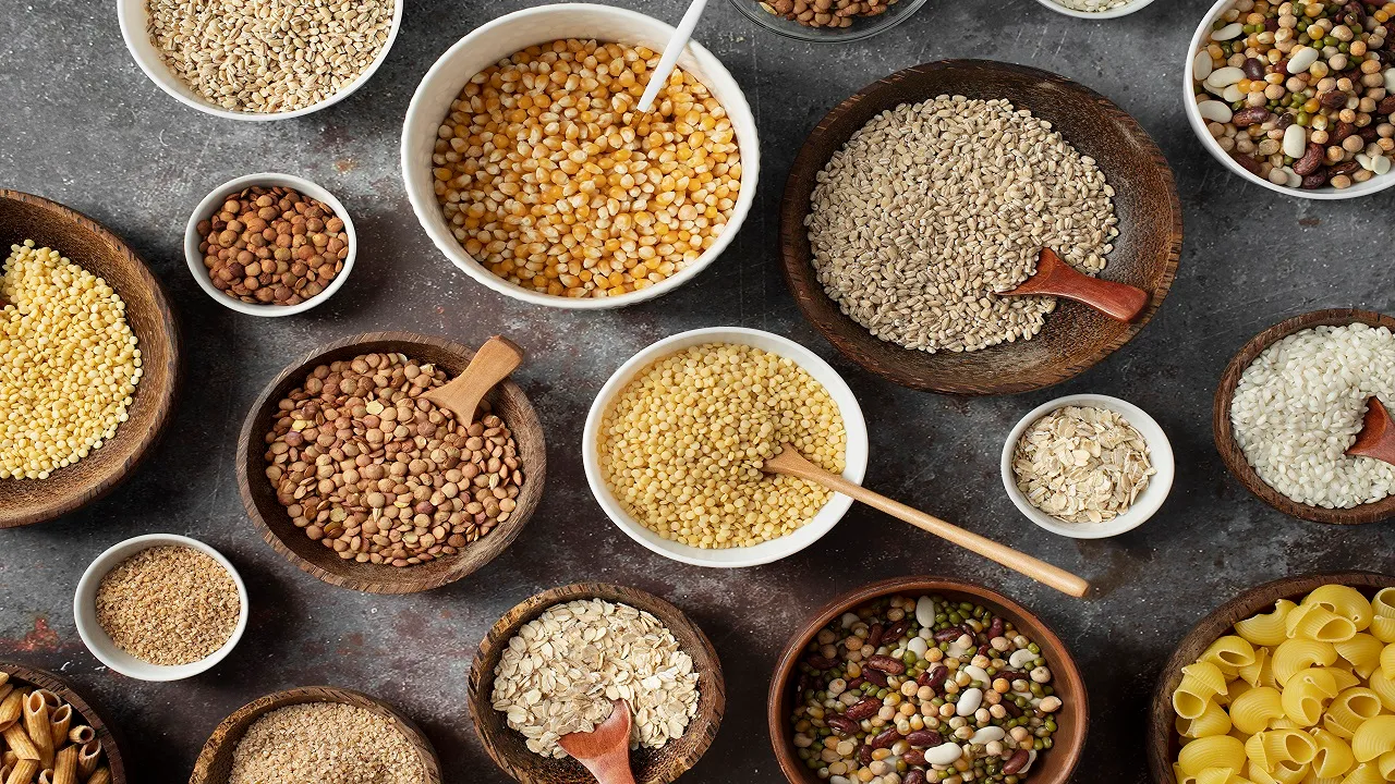 4  Whole grains 