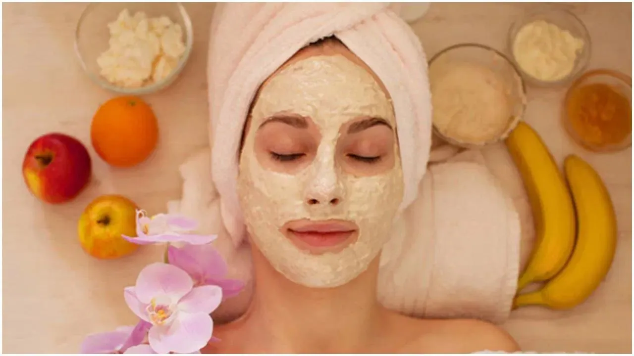 Orange Face Mask  