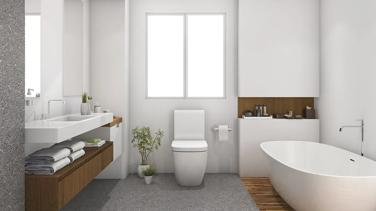 washroom clean 