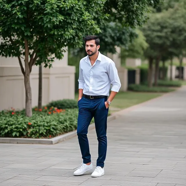 https://images.deepai.org/art-image/0397cfec84bd4b999debb7afdd07bfa8/white-shirt-navy-blue-trousers-wearing-image.jpg