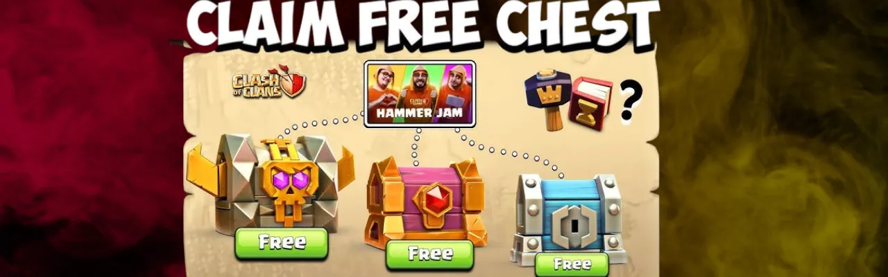 Chest 1 See the authentic Hammer Jam video which can be seen on Supercell's channels.