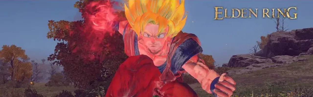 Goku in Elden Ring