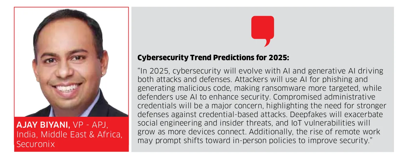 AJAY BIYANI, VP - APJ, India, Middle East & Africa, Securonix