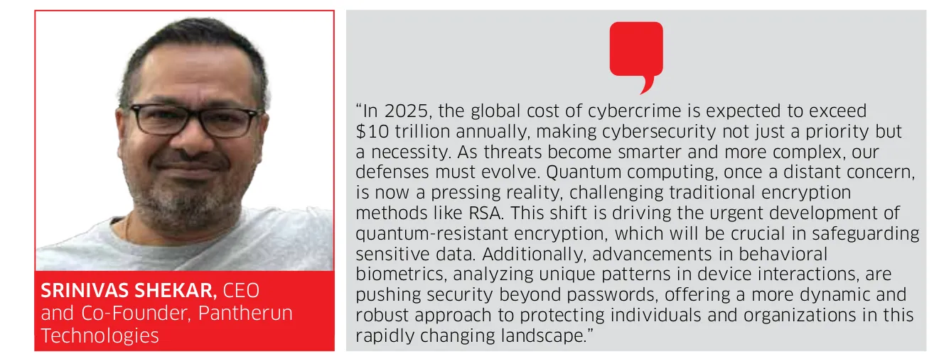 SRINIVAS SHEKAR, CEO and Co-Founder, Pantherun 