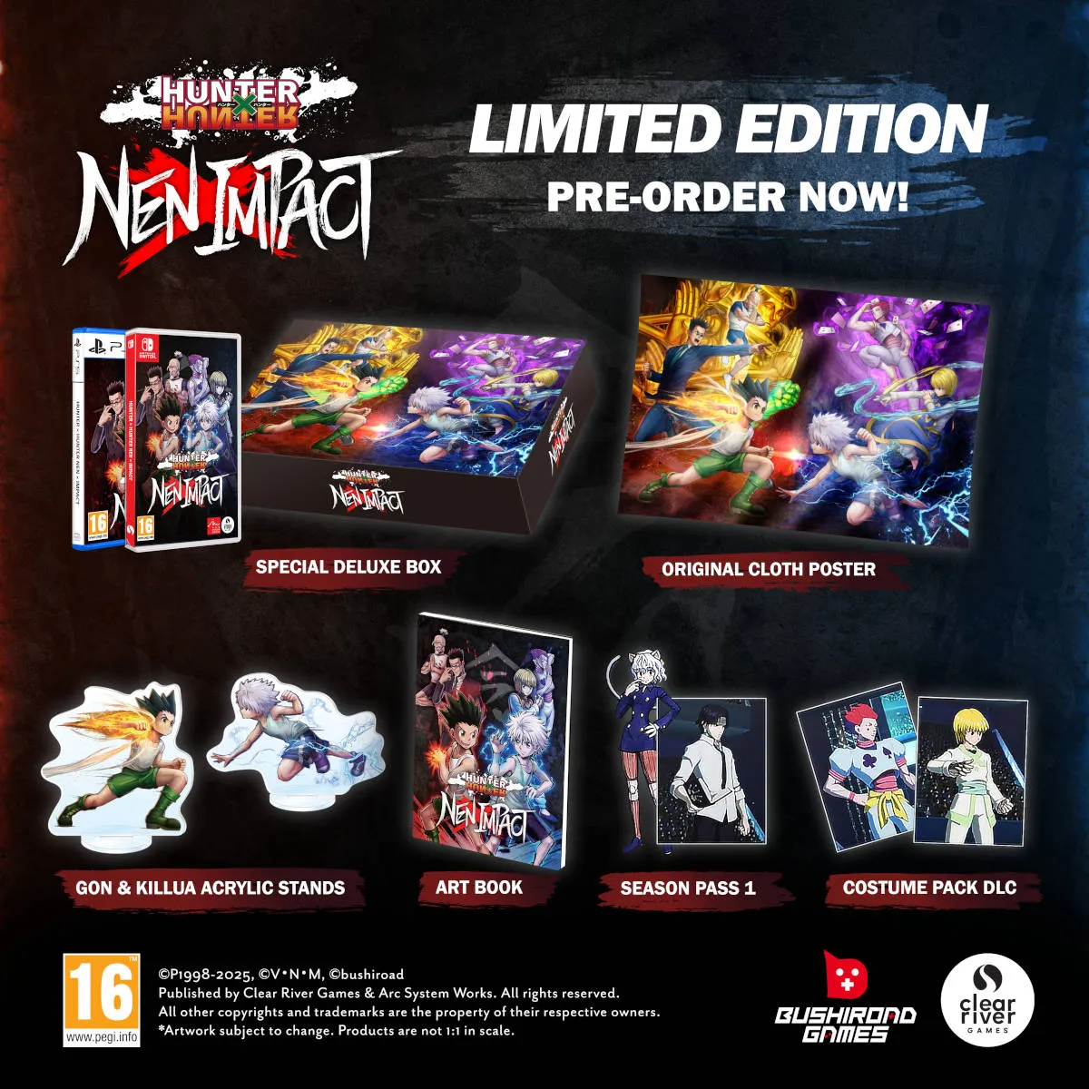 Limited Standard Edition Includes
