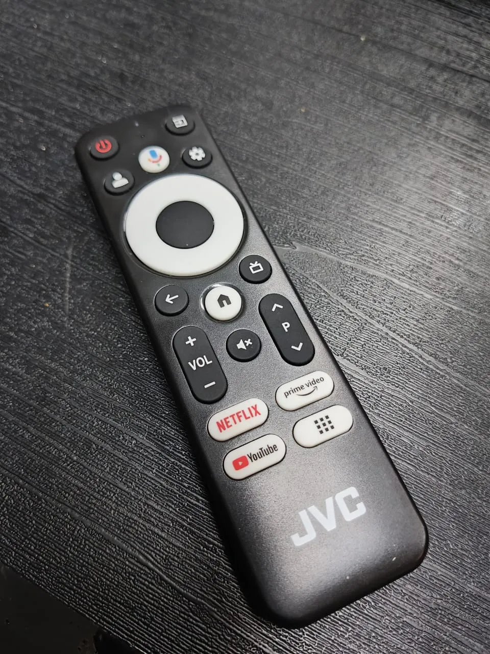 JVC LT-55NQ7165C 4K QLED Smart TV Review Remote