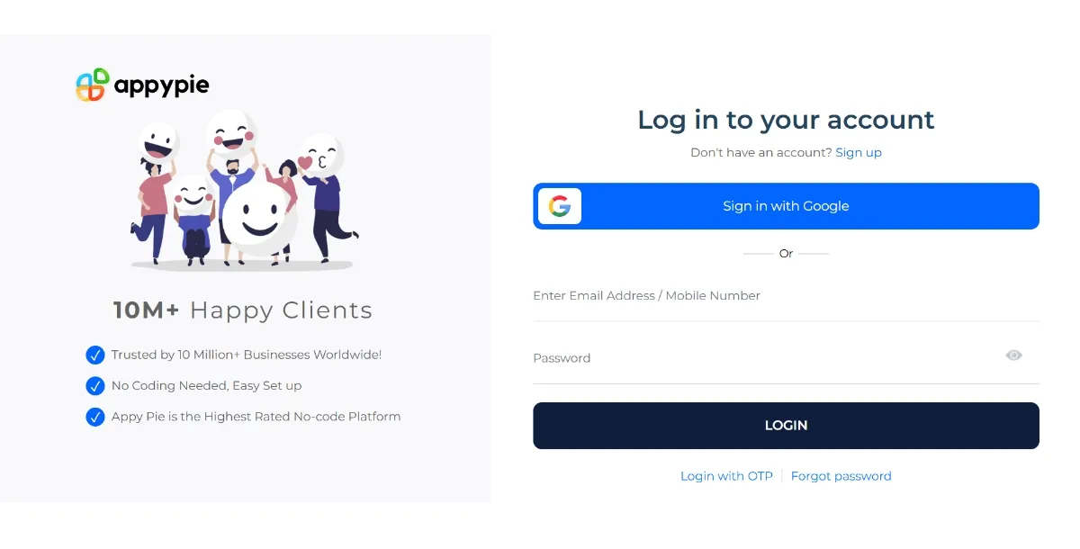 Creating an Account
