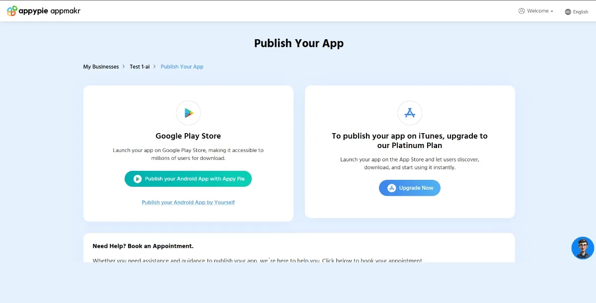 Publishing Your App