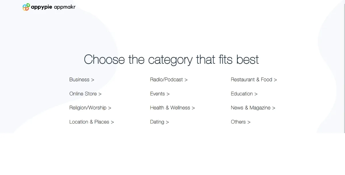 Selecting the Right Category
