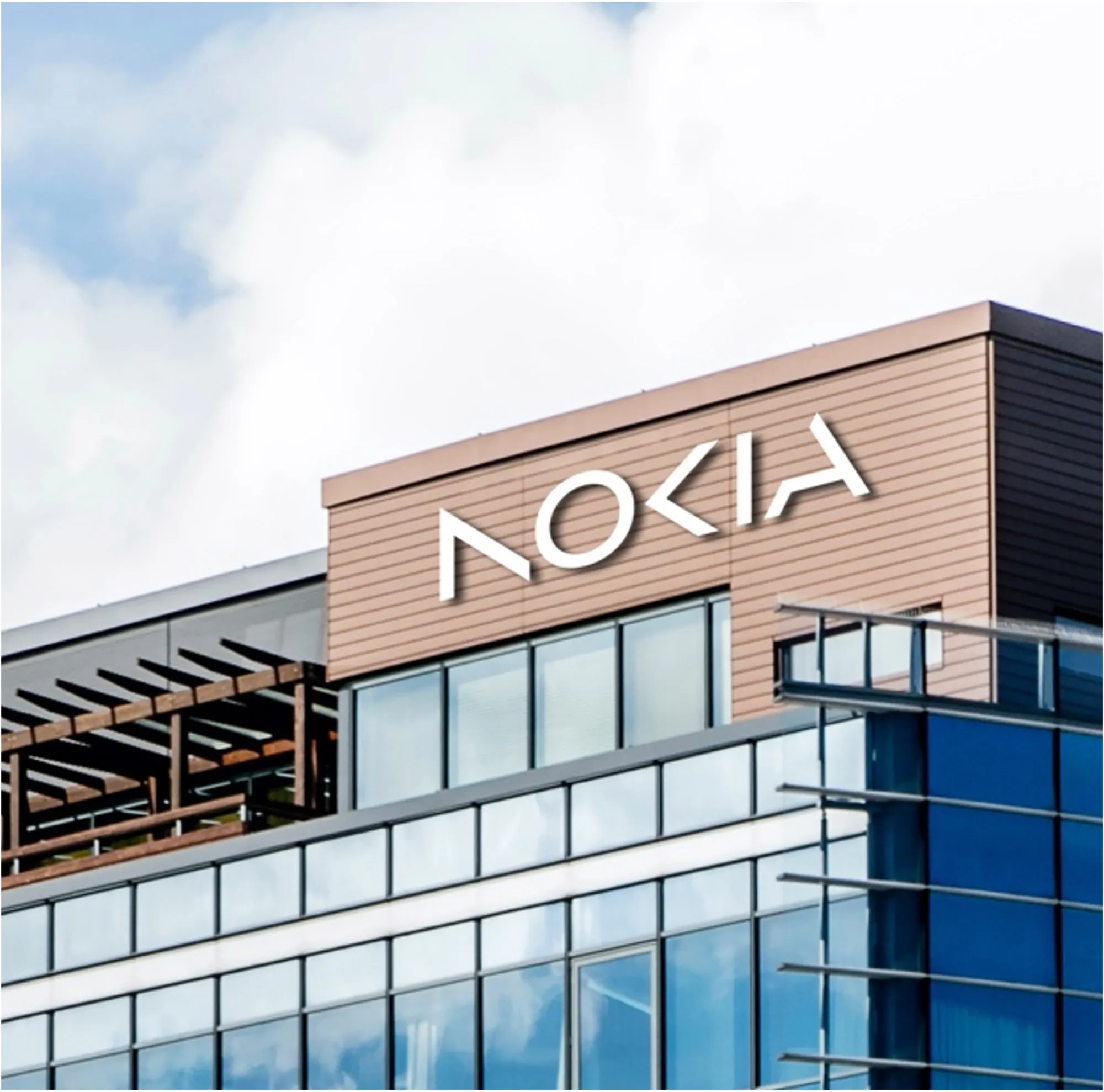 Pic- Nokia Logo on a building