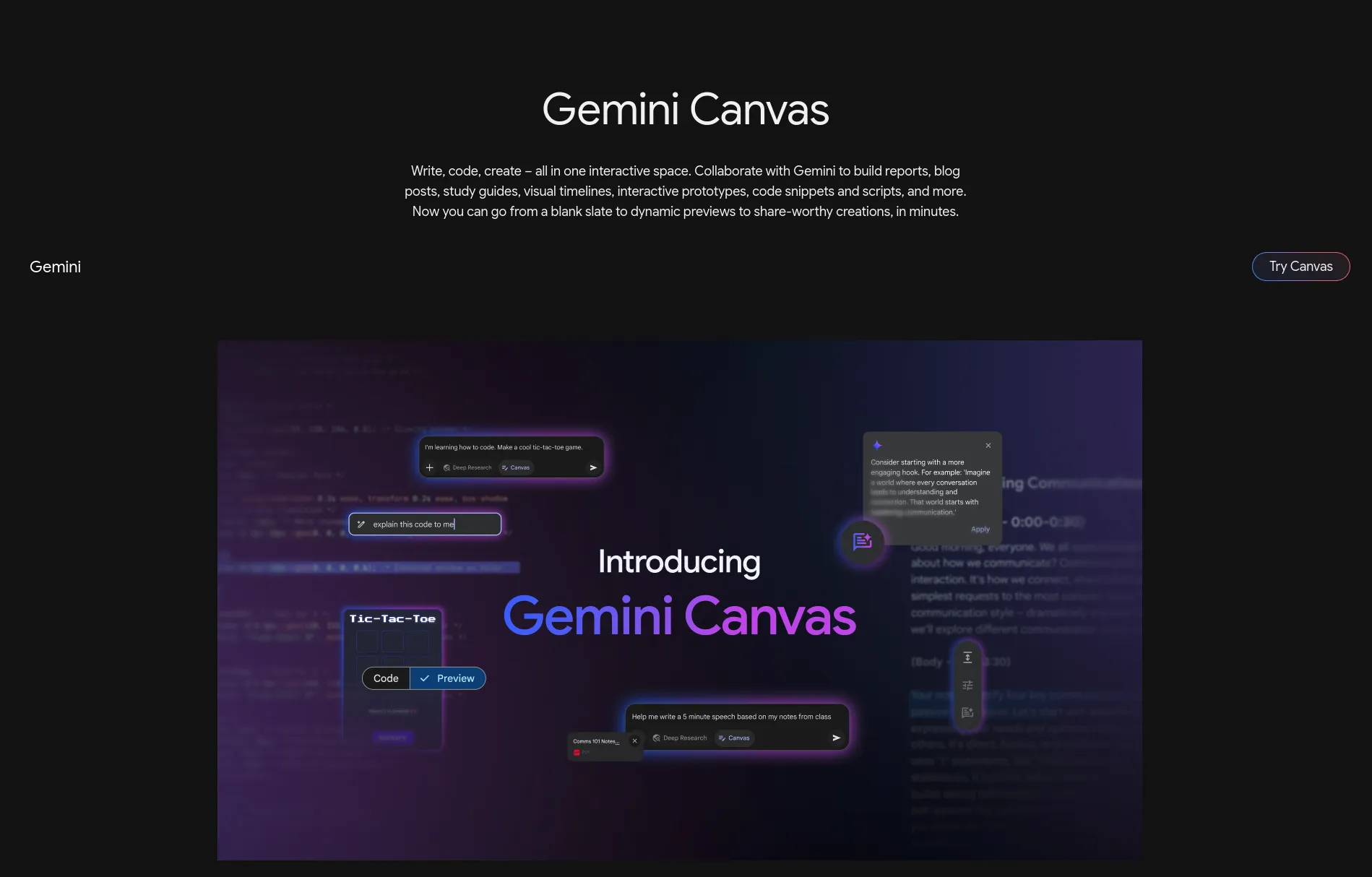 Try gemini