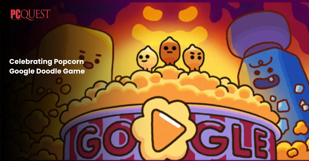 Celebrating Popcorn Google Doodle Game