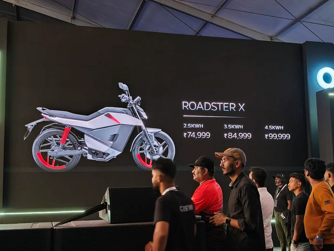 Ola Electric Roadster X e-bike