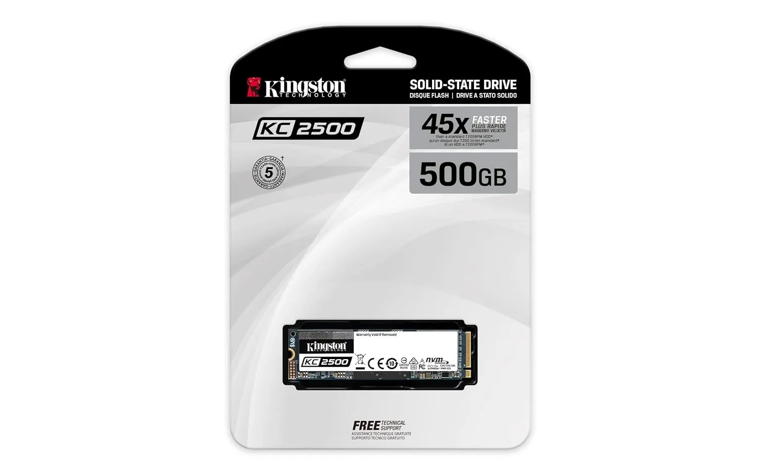 Kingston KC2500 NVMe PCIe SSD Review