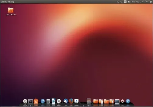 Mac OS X-Style  cariop Dock on Ubuntu