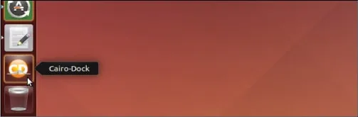 Mac OS X-Style  cariop Dock on Ubuntu