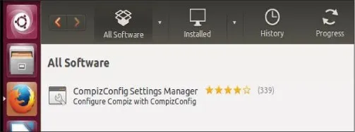 Mac OS X-Style  cariop Dock on Ubuntu