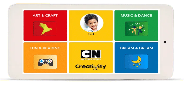 Creativity tablet image