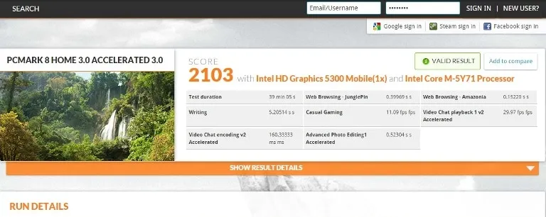 HP EliteBook 1020 G1 Folio notebook