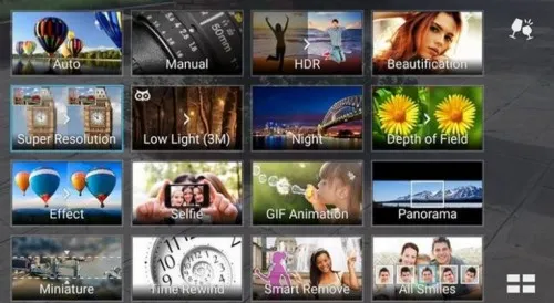 Zenfone 2's camera is equipped with a number of modes to give a professional touch to your pictures