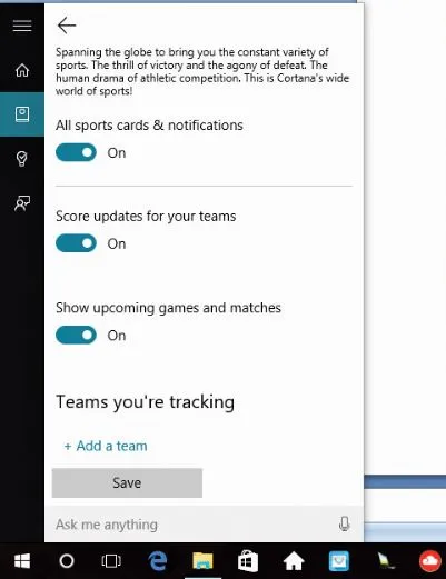 cortana 6