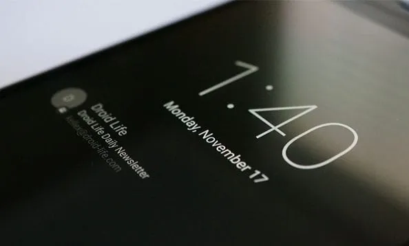 ambient display nexus 5x