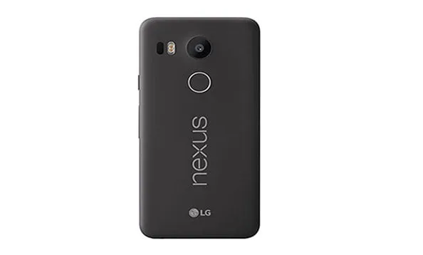 lg nexus 5x back