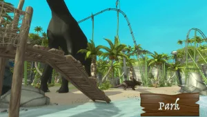 VR Jurassic - Cardboard Park https://play.google.com/store/apps/details?id=com.efadafe.vr.jurassic.theme.park.simulator