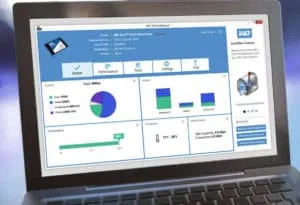 WD SSD dashboard