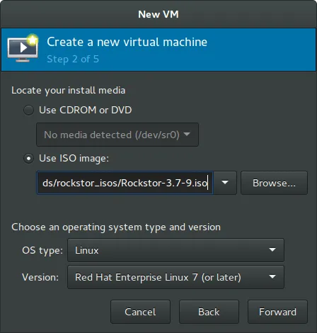 Rockstor On Debian in Virtual Machine os