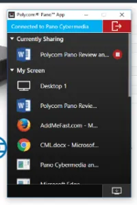 Polycom Pano Review: Pano App
