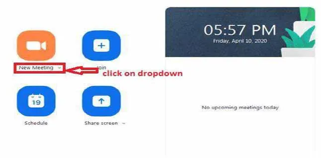 Zoom Security Configuration Through App