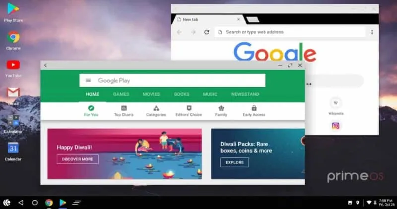 Prime Os android emulator