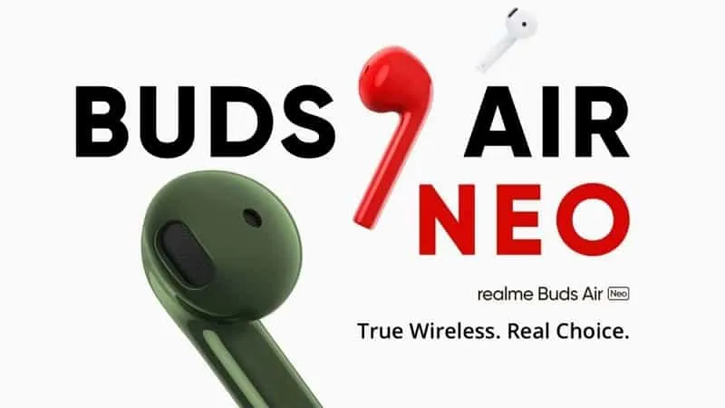 Realme Buds Air Neo wireless Bluetooth