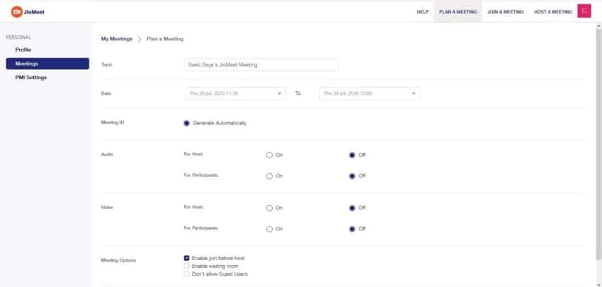 JioMeet Review