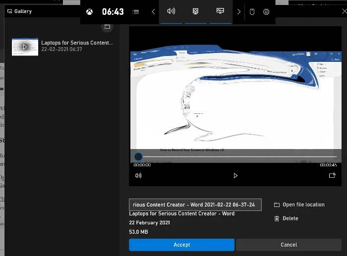 How to record your screen in Windows 10
