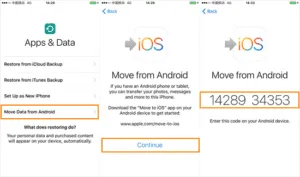 move data from android