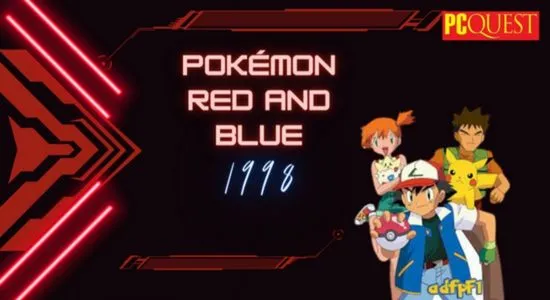Pokemon Red And Blue 1998