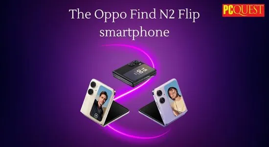 The Oppo Find N2 Flip smartphone