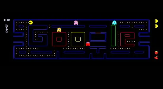 Pacman 30th Anniversary Google Doodle Game