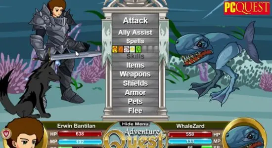 Adventure Quest Game