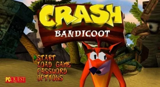 Crash Bandicoot 1996