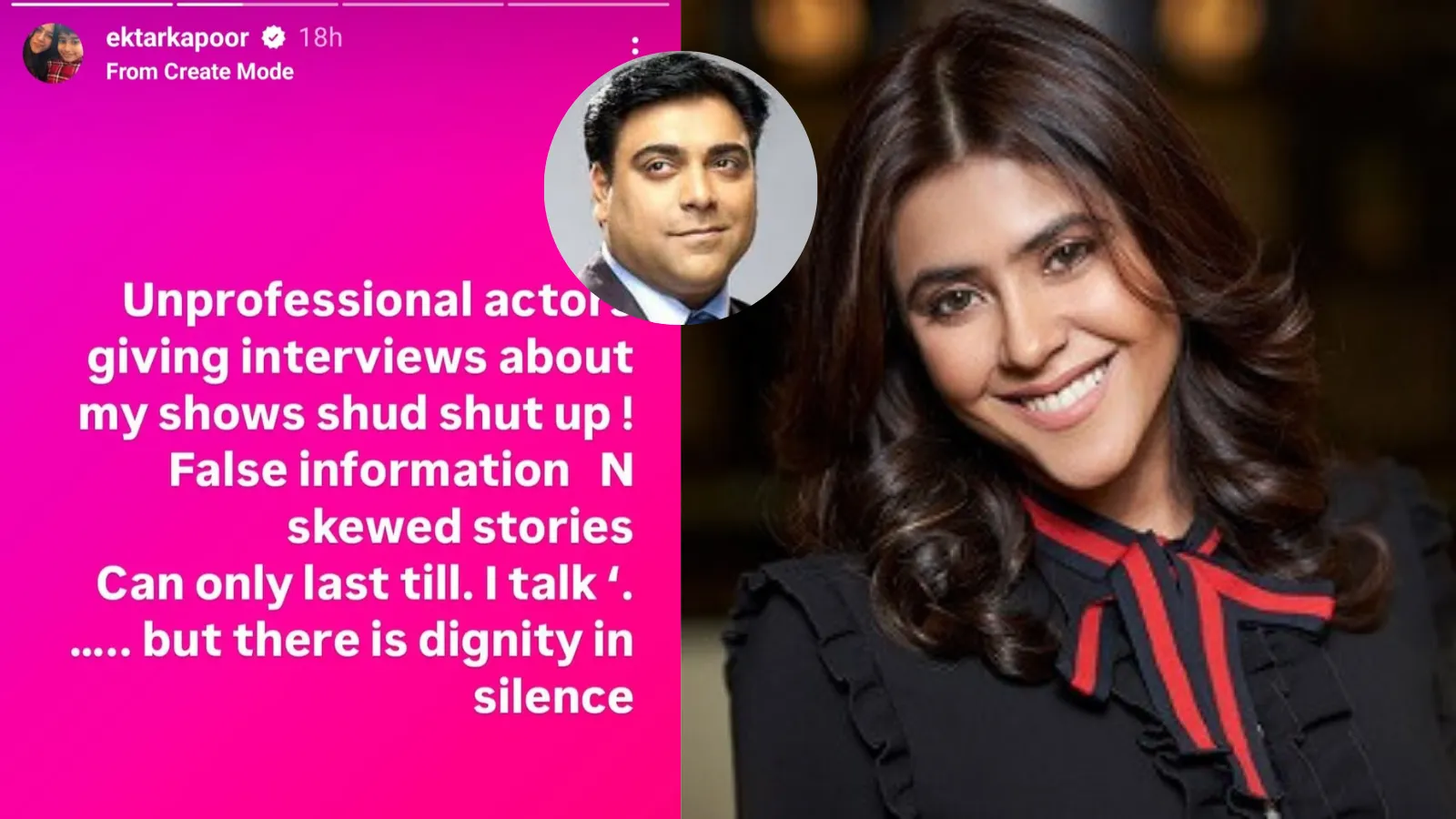 Ram Kapoor & Ekta Kapoor