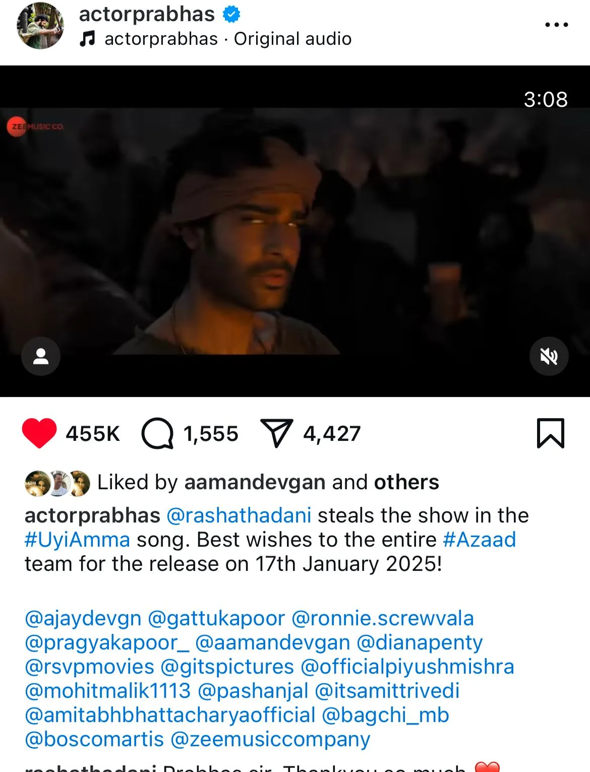 Azaad Trailer