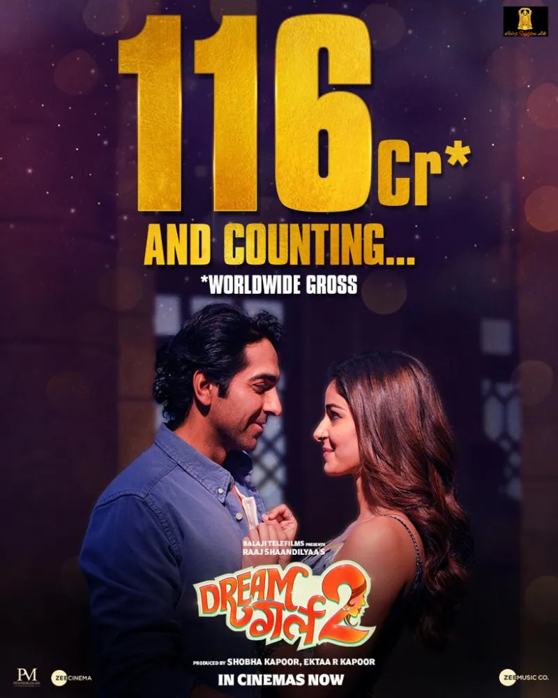 Ayushmann Khurrana's 'Dream Girl 2' joins 100 Cr. club worldwide