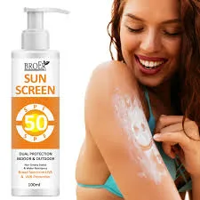 BROER Sunscreen Lotion SPF 50 PA++++ UV ...