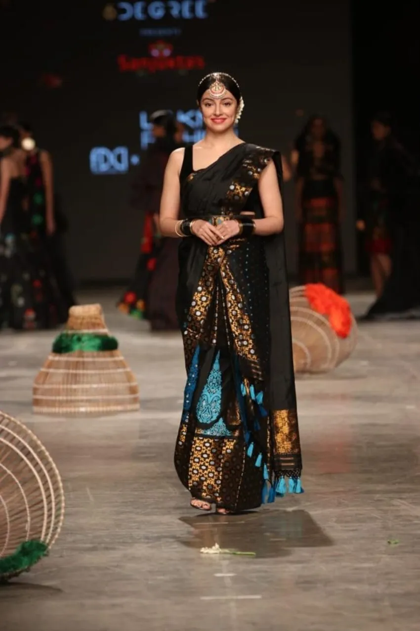 Divya Khosla Kumar walk the ramp at Lakme Fashion Week 2021