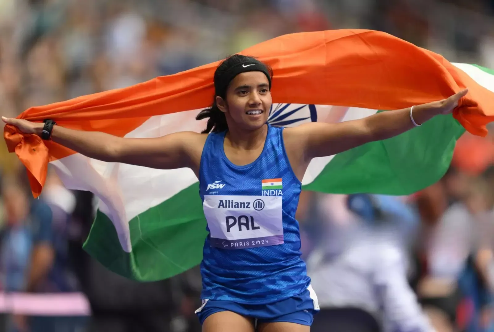 Preethi Pal wins bronze in women's T35 100m event